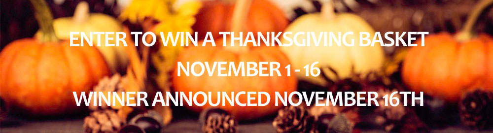 Thanksgiving Giveaway